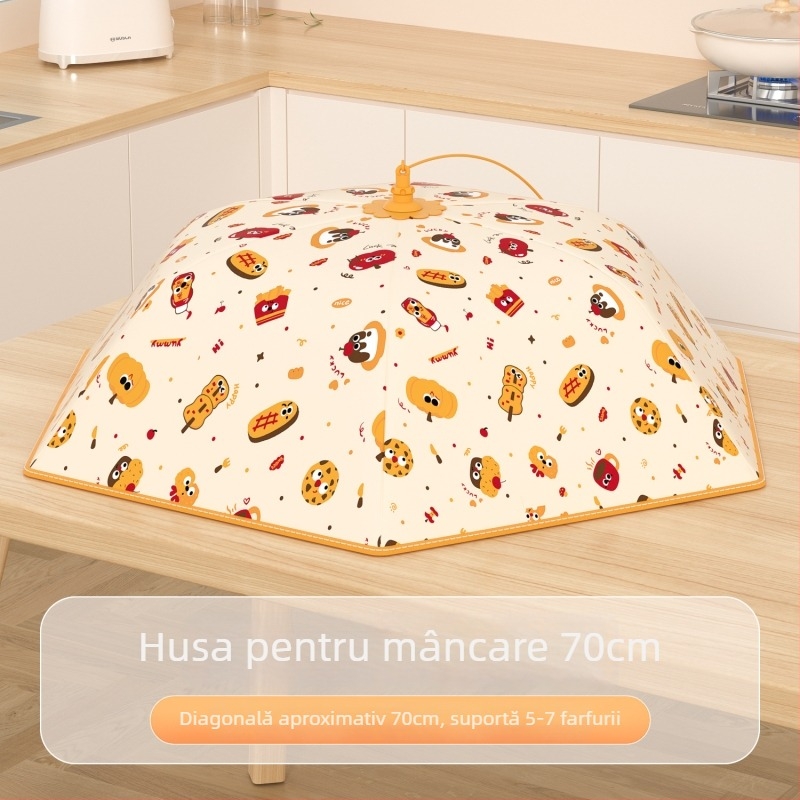 Capac termic pentru mâncare – Weile, poliester, model 2025, izolație termică și protecție împotriva prafului