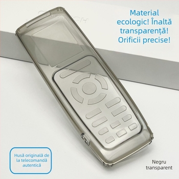Husă de protecție pentru telecomanda de la aerul condiționat Gree - silicon, transparentă, antipraf, rezistentă la apă, universală, anticadere