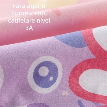CHARS Prosop din microfibră, uscare rapidă pentru baie și plajă, cu mantie purtabilă, absorbant 200–300 g