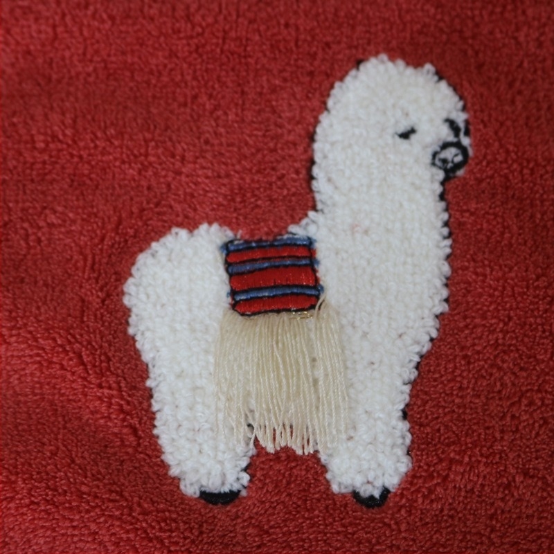 Prosoape de baie din coral fleece, greutate peste 500 g, fir 150D, brodată, personalizare disponibilă