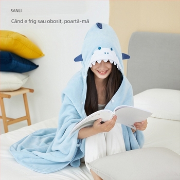 Sanli Coral Fleece Cape Beach Towel – Prosop de plajă absorbant, Jacquard, greutate peste 500 g, fire 100×170, Brand Sanli