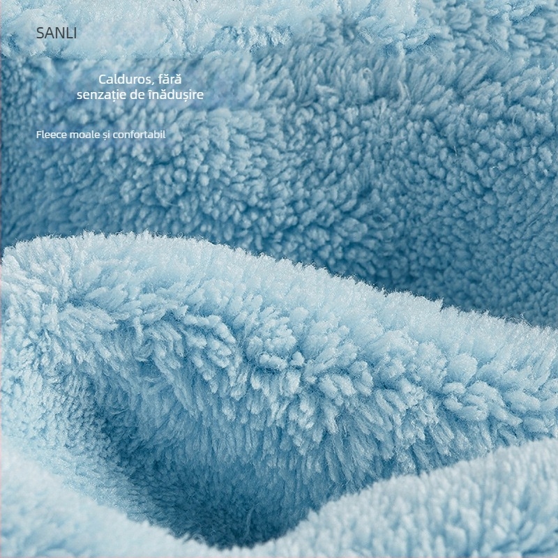 Sanli Coral Fleece Cape Beach Towel – Prosop de plajă absorbant, Jacquard, greutate peste 500 g, fire 100×170, Brand Sanli