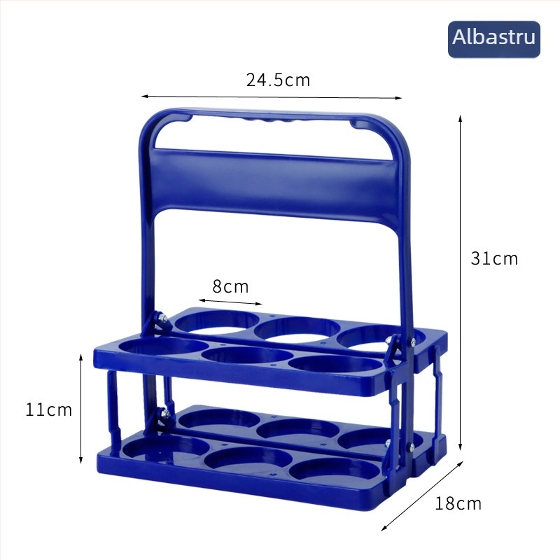 Raft de bere din plastic, pliabil, portabil pentru bar/KTV, cu logo Bo Dian