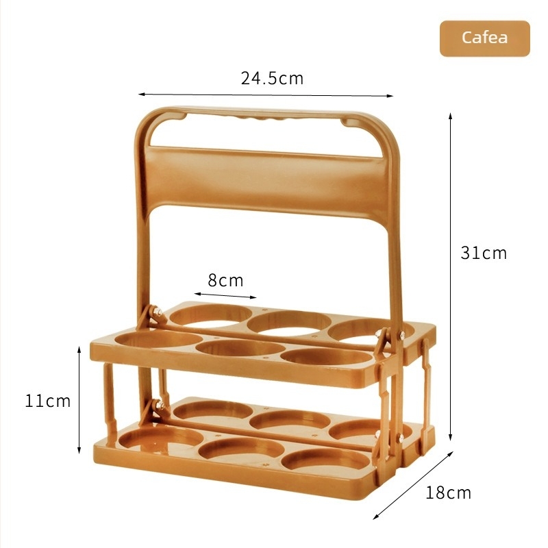 Raft de bere din plastic, pliabil, portabil pentru bar/KTV, cu logo Bo Dian