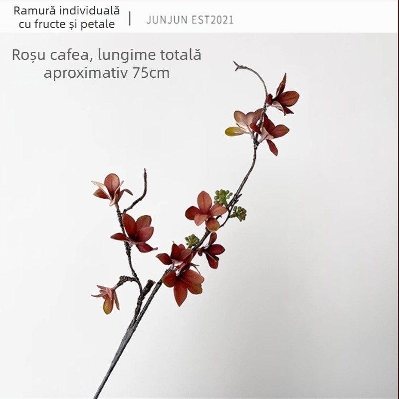 Vază ceramică decorativă – Nordic premium pentru living, aranjament cu flori uscate, decor de casă (Material: Ceramică; Importat: Nu; Cadou: Nu)