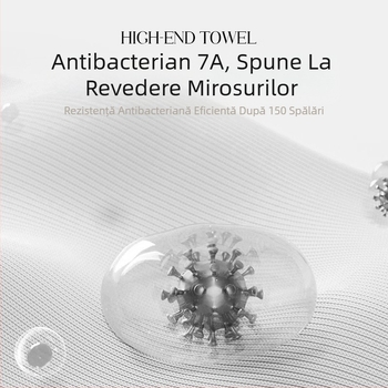 Pu Xi 7A antibacterian din bumbac Xinjiang cu fibre lungi, prosop pătrat pentru față, utilizare casnică, 50 g, absorbție 11–15 s