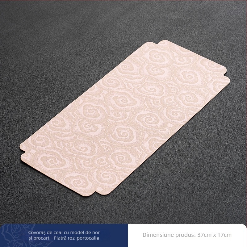 Covoraș de ceai din pânză, gros, impermeabil, stil japonez