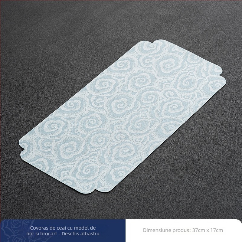 Covoraș de ceai din pânză, gros, impermeabil, stil japonez