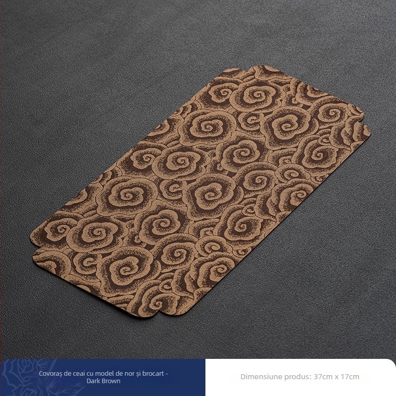 Covoraș de ceai din pânză, gros, impermeabil, stil japonez