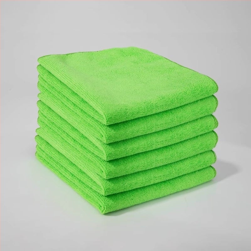 Prosop auto din microfibră cu păr înalt și jos, țesătură warp pătrată, 2150 gsm, fir unic, pentru curățare auto