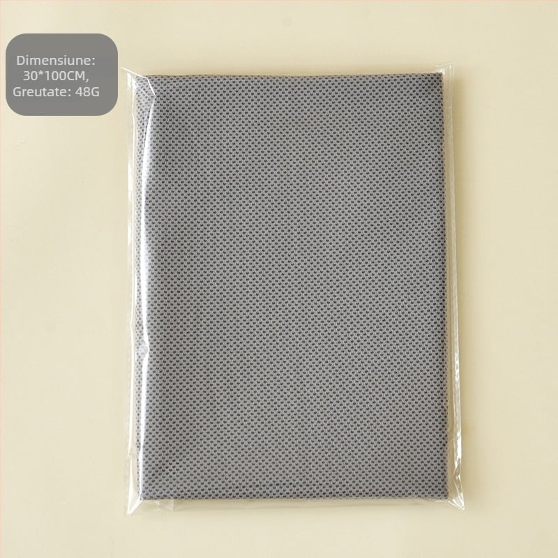 Prosop sport – poliester; răcire, uscare rapidă, absorbție a transpirației; absorbție de apă 0–5 s; greutate 48 g; personalizabil cu logo