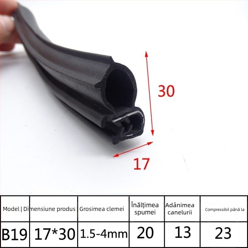 Bandă etanșare mecanică din cauciuc Xu Cheng XC-J0116, grosime 5, model general
