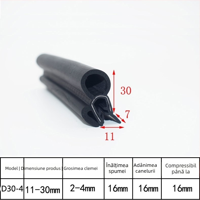 Bandă etanșare mecanică din cauciuc Xu Cheng XC-J0116, grosime 5, model general