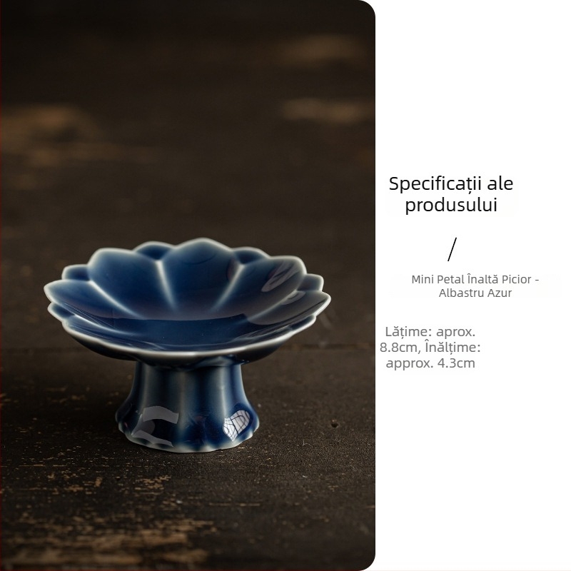 Farfurie de fructe din porțelan, stil ușor luxos și retro, brand Wuxi Tang, lansată în 2024