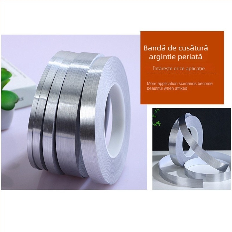 Autocolant perete PET – Bandă decorativă pentru îmbunătățire a aspectului, 1 bucată, impermeabil, antibacterian, rezistent la umezeală și mucegai, decorativ bucătărie și baie