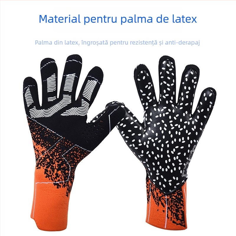 Meixia mănuși de portar pentru fotbal din latex - unisex, anti-alunecare, respirabile, profesionale