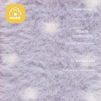 Mănuși de iarnă pentru copii, velur, croială Jacquard, degete acoperite, calde, stil drăguț, pentru 2-5 ani