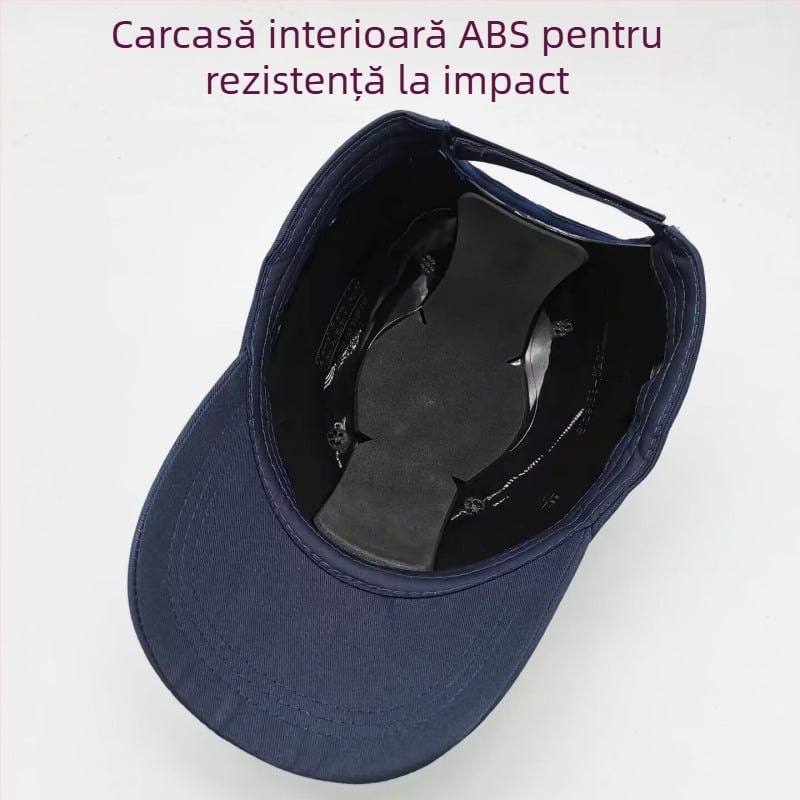 Pălărie de protecție ventilată pentru fabrici, cu carcasă interioară ABS, cască anti-coliziune pentru șantier
