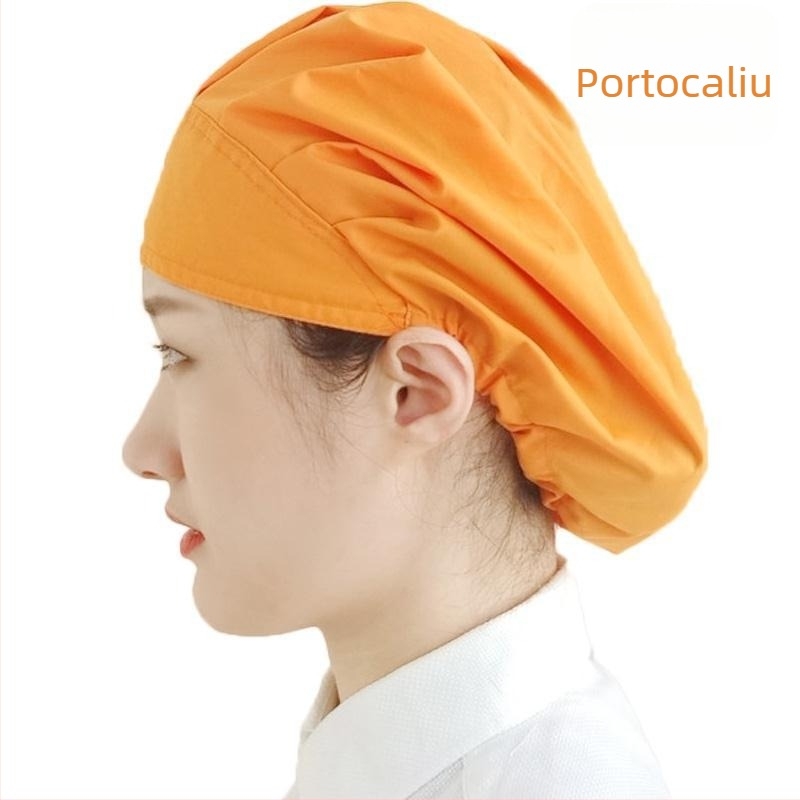 Baotou pălărie pentru industria alimentară – Material din bumbac-polyester respirabil, vârf de tip dom, logo personalizat, pentru adulți, toate anotimpurile