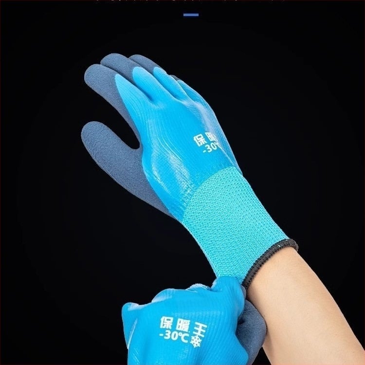 Mănuși din latex/cauciuc pentru pescuitul peștilor și racilor – impermeabile, rezistente la perforare, anti-tăiere și anti-perforație, grosime obișnuită, adulți