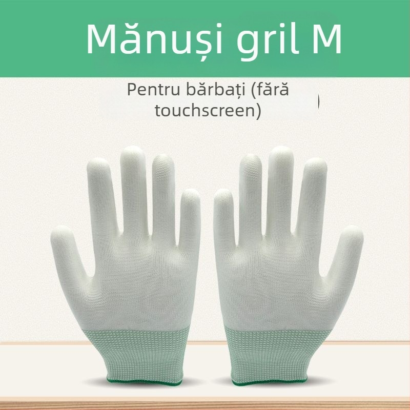 Mănuși pentru grătar cu ecran tactil, Rezistente la căldură, Izolație termică, Rezistente la ulei, Nailon