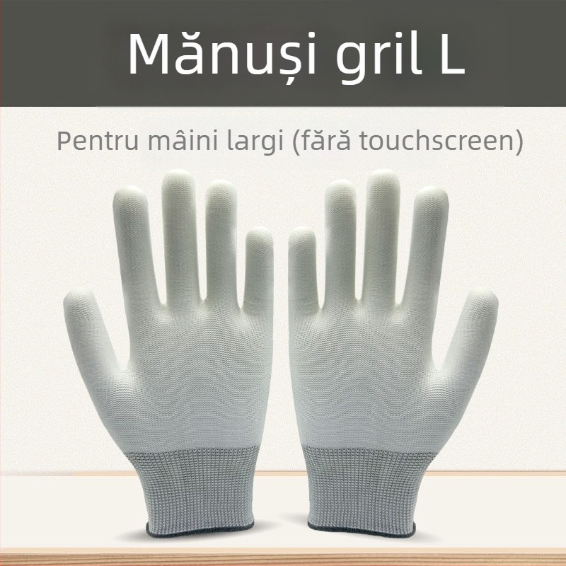 Mănuși pentru grătar cu ecran tactil, Rezistente la căldură, Izolație termică, Rezistente la ulei, Nailon