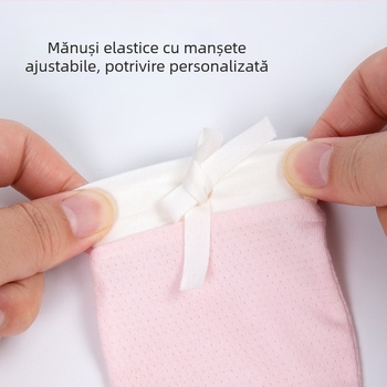 Mănuși anti-zgârieturi pentru nou-născuți | Unisex, Brand Cute, Sezoane: Vară, Primăvară, Toamnă, Lansare: Vară 2025