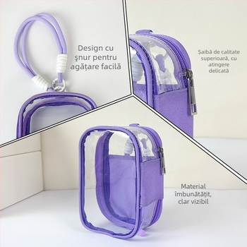 Păpușă de pluș cu capac protector, motiv ursuleț gumos, material PVC, model Bg0014, stil minimalist modern