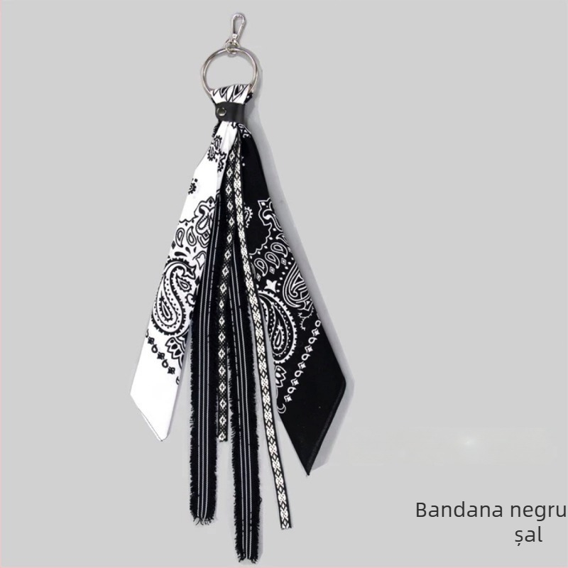 Lanț de talie cu esarftă mică pătrată pentru bandă de cap - Unisex - Poliester - Toate sezoanele - Vara 2025