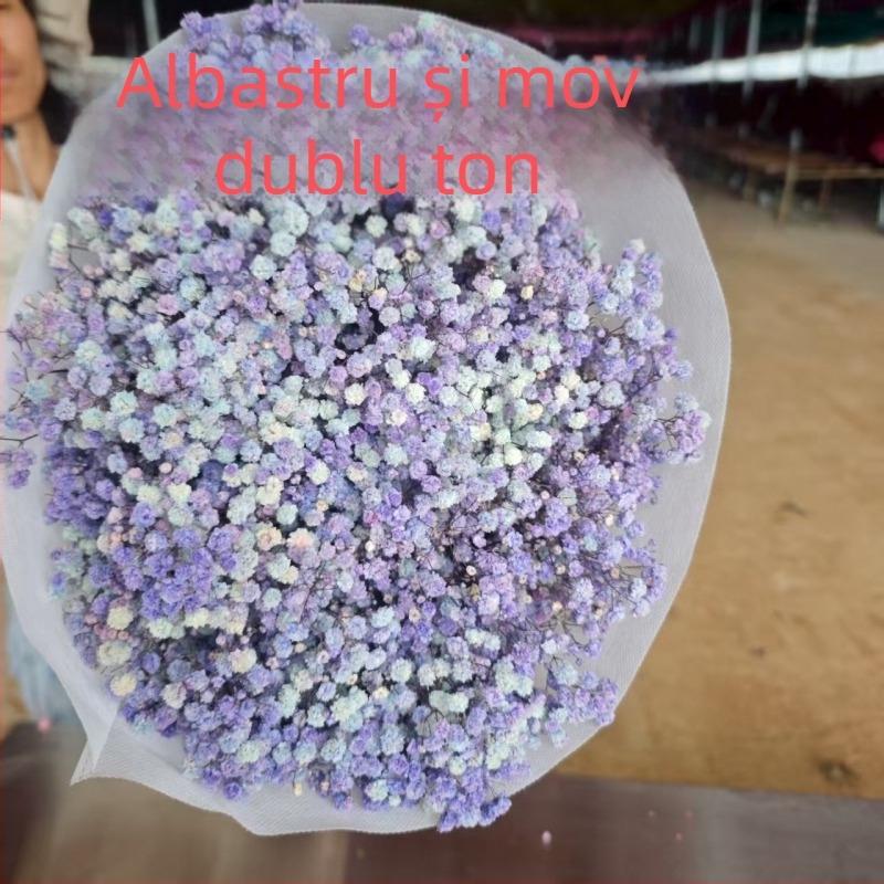 Buchet de flori păstrate Starry Sky, flori conservate, 400–500 g