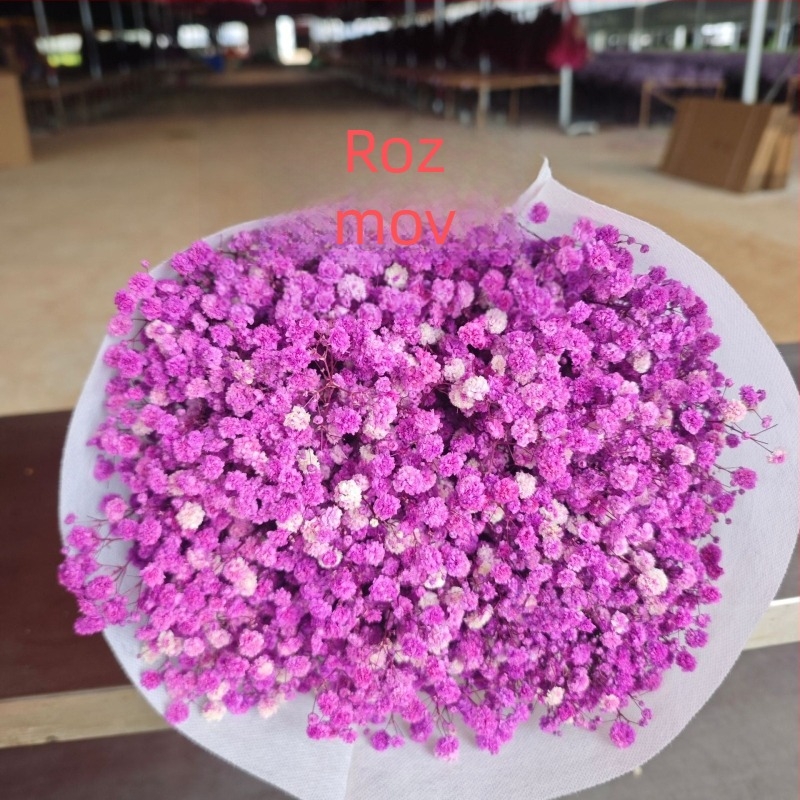 Buchet de flori păstrate Starry Sky, flori conservate, 400–500 g