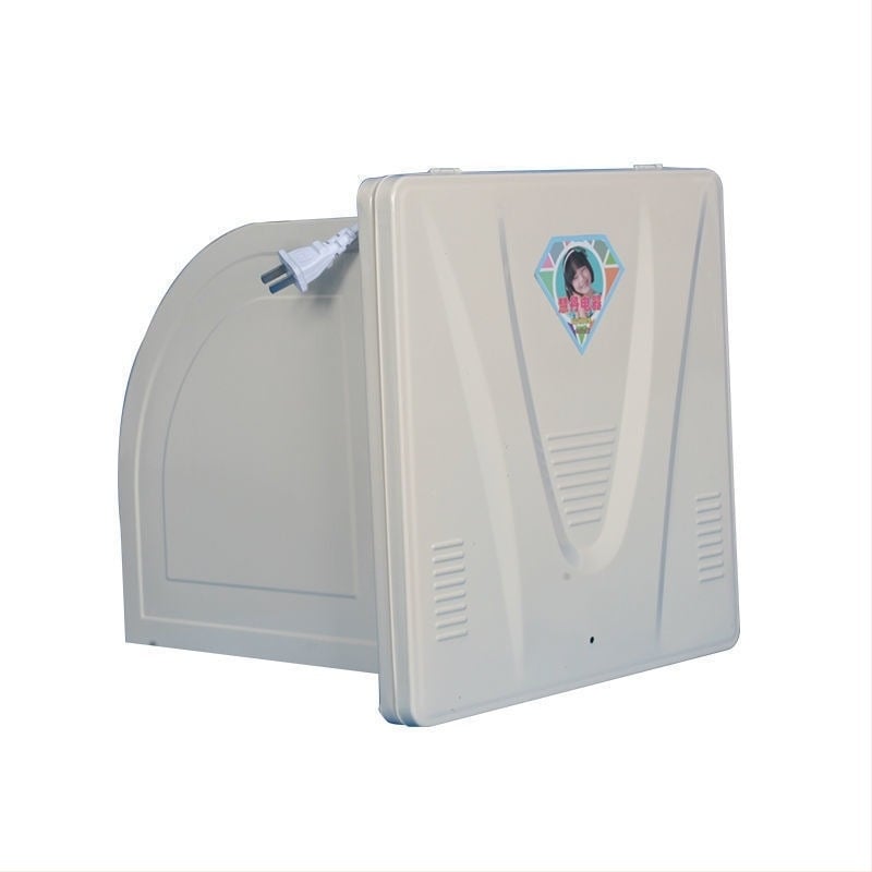 Ventilator de evacuare / ventilație – baie și bucătărie, corp metalic, puternic și silențios, 220V, 50Hz