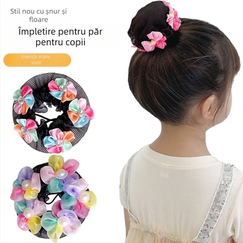 Instrument pentru coc pentru fete – accesorii plasă pentru coc, stil etnic, dans balet/latino, model 4510