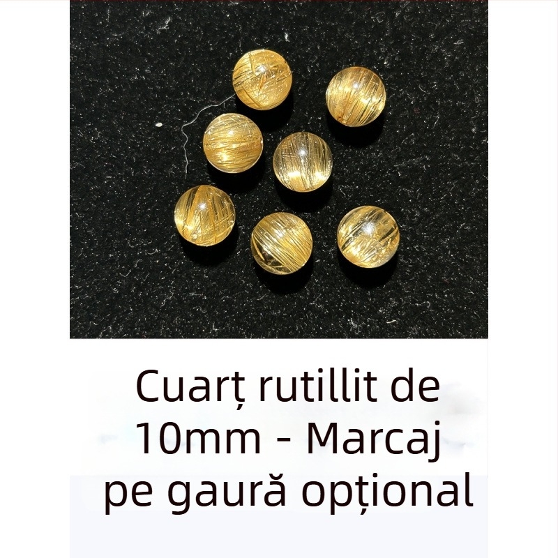 Brățară unisex cu o mărgea de cristal și accente geometrice, 7A mărgele de cristal