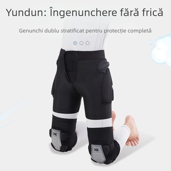 Protecții pentru coate pentru copii, pentru schi și role, din spumă Spandex, potrivire universală