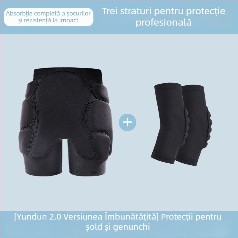 Protecții pentru coate pentru copii, pentru schi și role, din spumă Spandex, potrivire universală