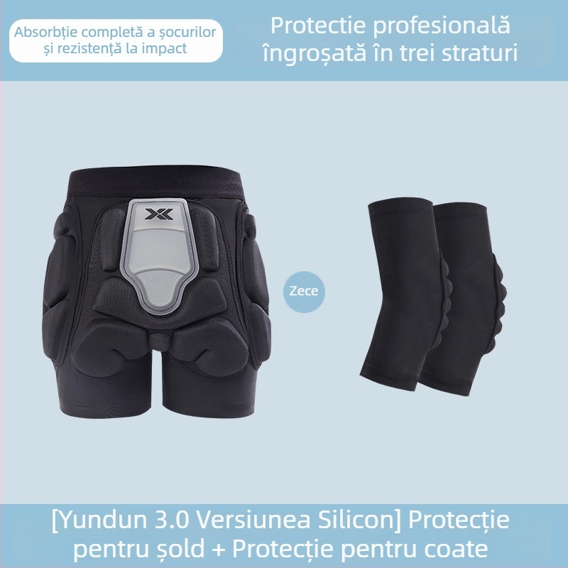 Protecții pentru coate pentru copii, pentru schi și role, din spumă Spandex, potrivire universală