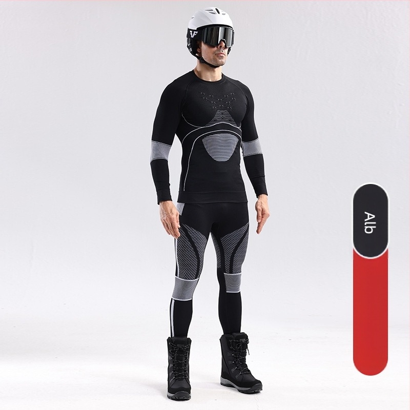 Set sport de iarnă uscat rapid — material nylon, evacuează umezeala, menține căldura