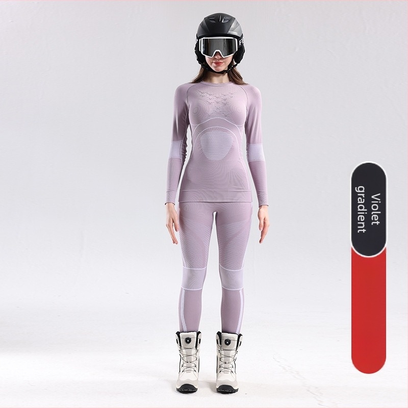 Set sport de iarnă uscat rapid — material nylon, evacuează umezeala, menține căldura