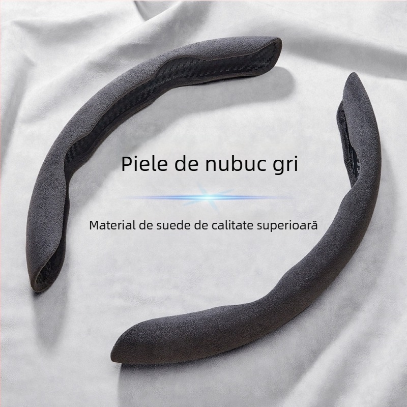 Husă pentru volan – design fluture, segmentată în trei piese, anti-alunecare, rezistent la uzură, din fibre sintetice