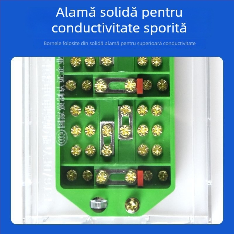 FJ6/DFY1 Cutie de distribuție din cupru pur pentru cabluri, cu măsurare a energiei și bloc terminal integrat