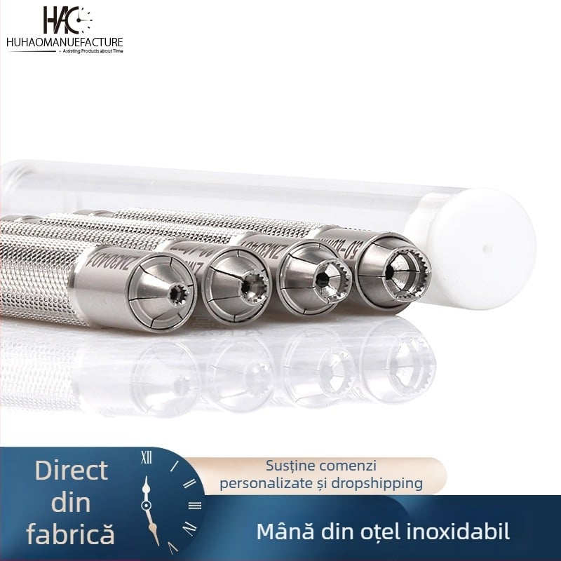 Tiger Hao Unealtă din oțel inoxidabil pentru învârtirea ceasurilor, 1 kit, pentru învârtire ceasuri