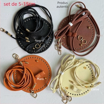 Geantă din piele lucrată manual – dumpling, culoare solidă, respirabilă, impermeabilă, ușoară, accesoriu pentru bagaje