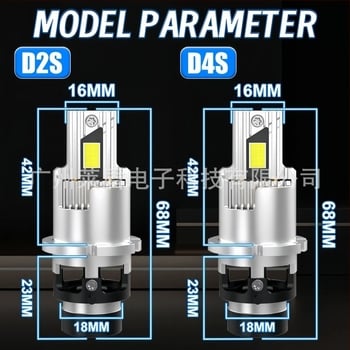 Faruri LED Seria D – 65W, 12V, 23000LM, carcasă din aluminiu, protecție IP9