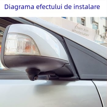 Cameră pentru unghi mort dreapta auto – USB Android, 1080P, unghi reglabil 360°, protocol UVC, model M1