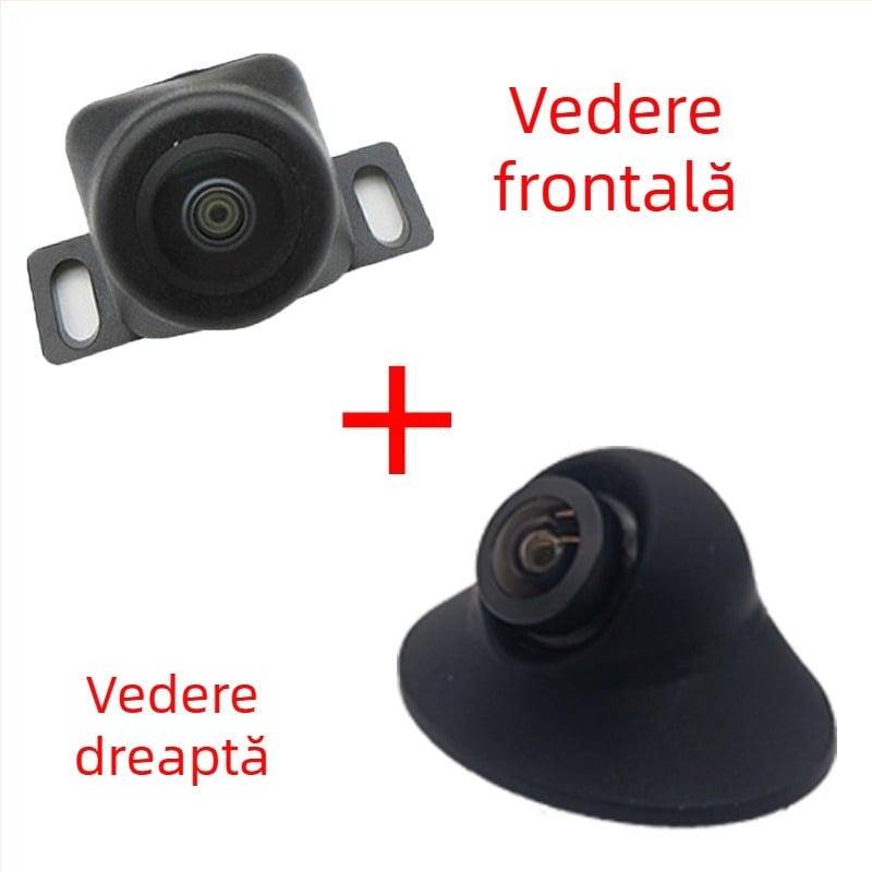 Cameră pentru unghi mort dreapta auto – USB Android, 1080P, unghi reglabil 360°, protocol UVC, model M1