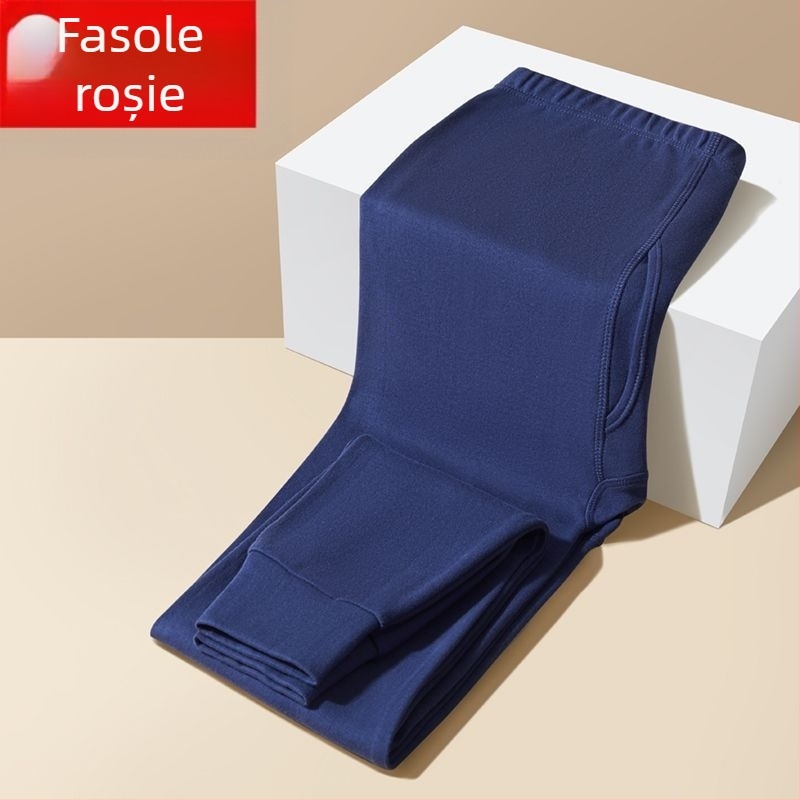 Pantaloni termici pentru bărbați, din tricot, 100% acril, extra groși 501-600 g/m², un singur strat, anti-static și respirabili