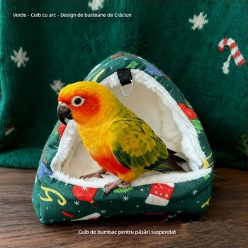 Cuib de hamster din bumbac cald – adăpost de iarnă; Material: Bumbac; Origine: Anhui; Brand: Other; Import: Nu