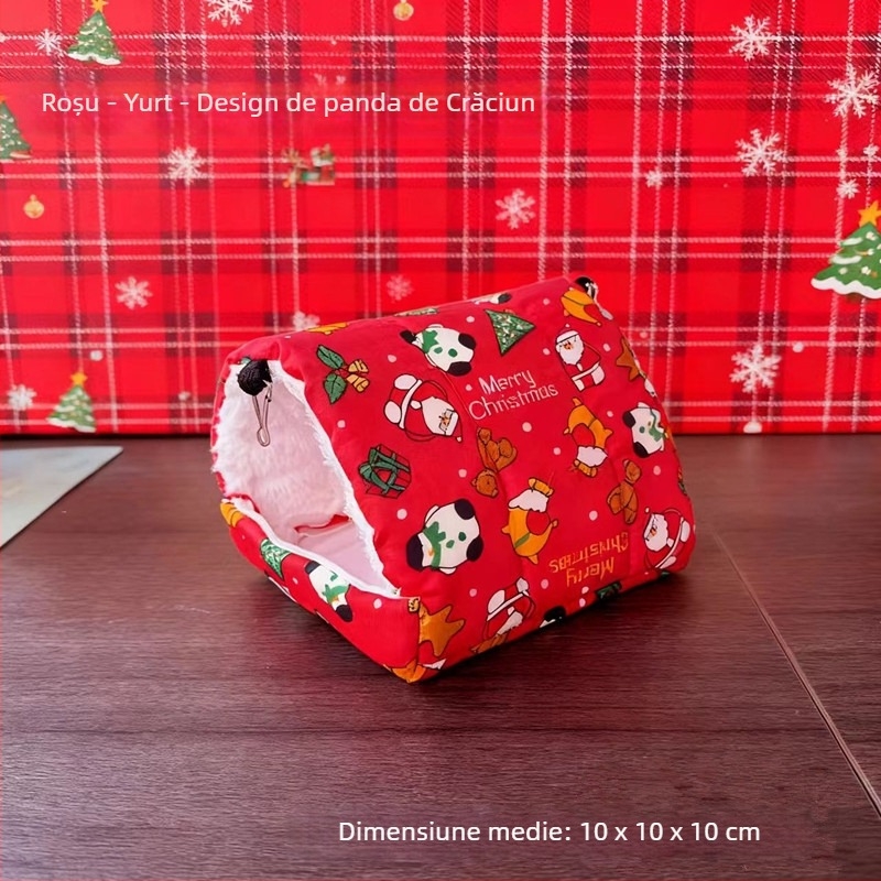 Cuib de hamster din bumbac cald – adăpost de iarnă; Material: Bumbac; Origine: Anhui; Brand: Other; Import: Nu