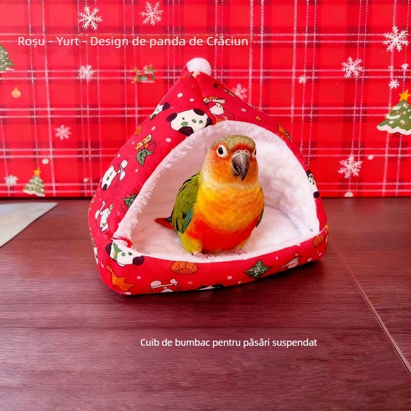 Cuib de hamster din bumbac cald – adăpost de iarnă; Material: Bumbac; Origine: Anhui; Brand: Other; Import: Nu